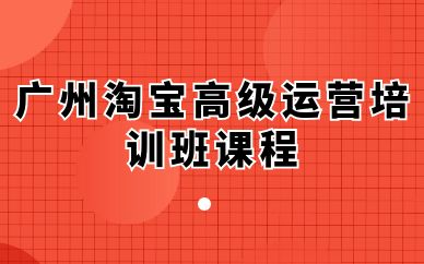 廣州淘寶高級(jí)運(yùn)營(yíng)培訓(xùn)班課程